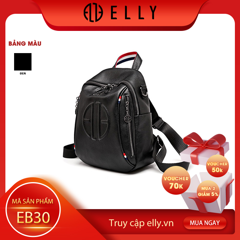 Balo nữ cao cấp da thật ELLY – EB30