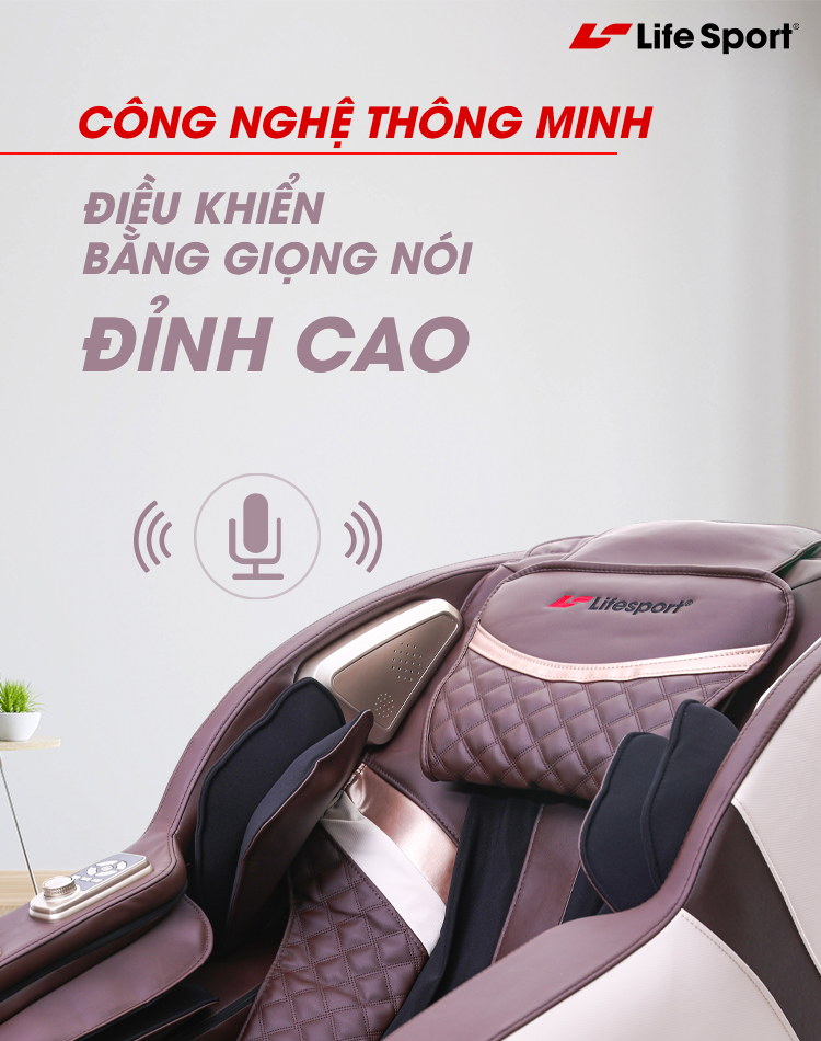 Ghế Massage Toàn Thân Lifesport LS-2800 Plus, Ghế Massage Sang Trọng Tinh Tế Cùng Nhiều Tính Năng Vượt Trội
