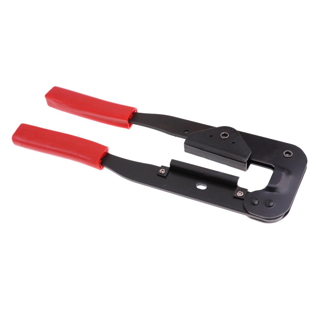 Computer Wire Arranging Clamp Grip Ribbon Cable Crimping Pliers Line Plier