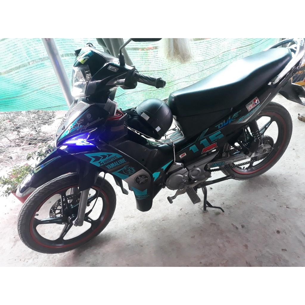 Tem sirius fi duke xanh ngọc đen crom