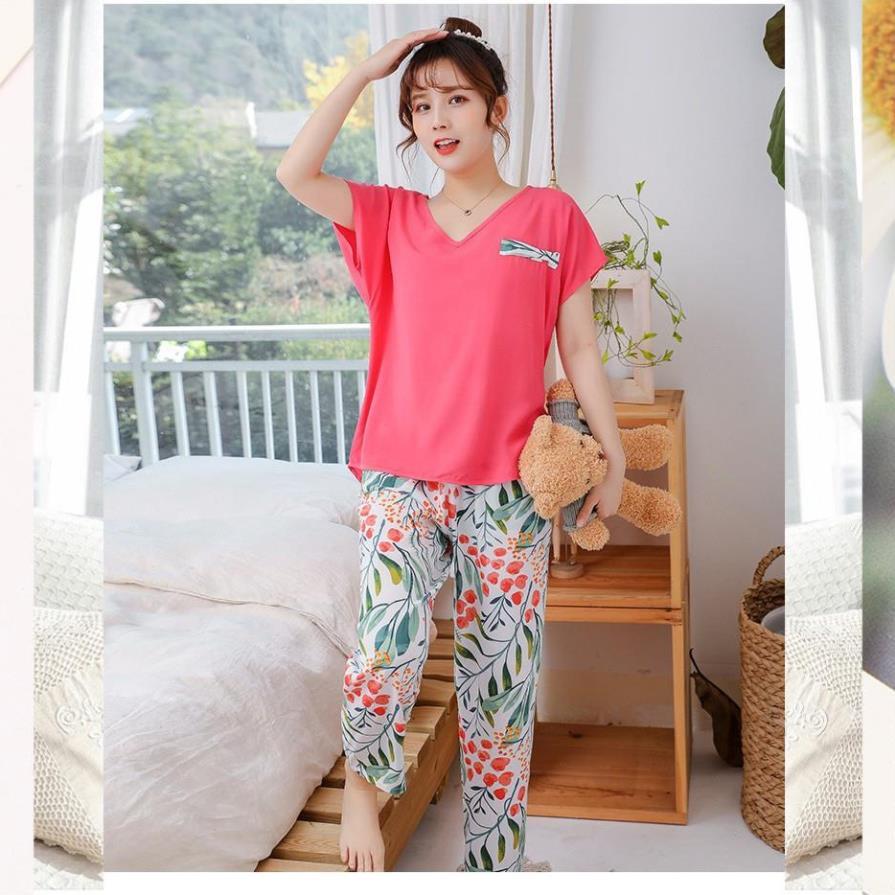 Đồ bộ nữ đẹp phong cách Hàn – đồ mặc nhà siêu xinh, bộ đồ ngủ thoải mái B52