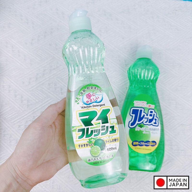 Nước rửa chén bát Rocket Soap 600ml - Hương chanh - Hàng Nội Địa Nhật Bản