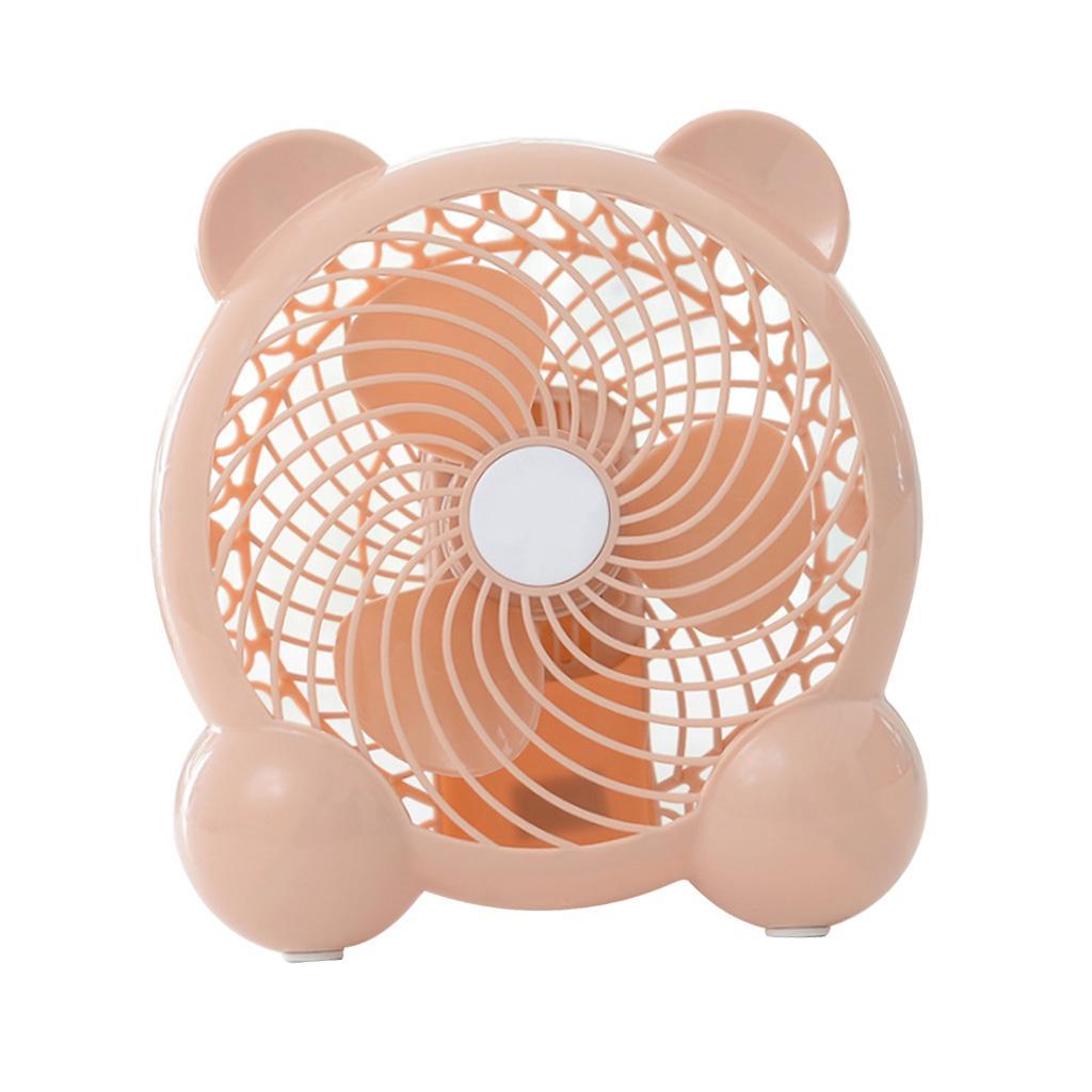 USB Fan Mini Portable Desktop Cooling Desk Quiet Fan Rechargeable