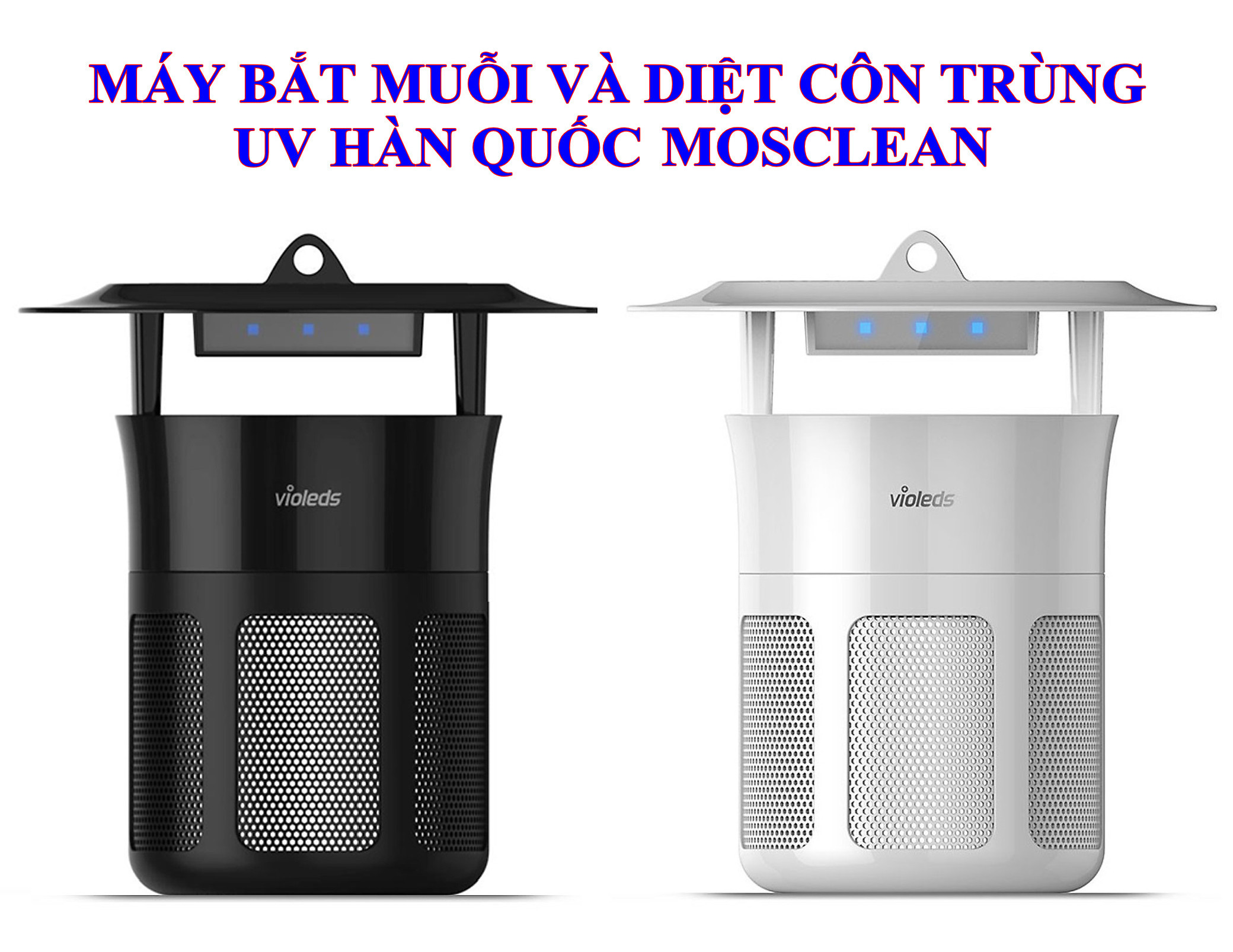 Máy Bắt Muỗi Và Diệt Côn Trùng UV Hàn Quốc MOSCLEAN