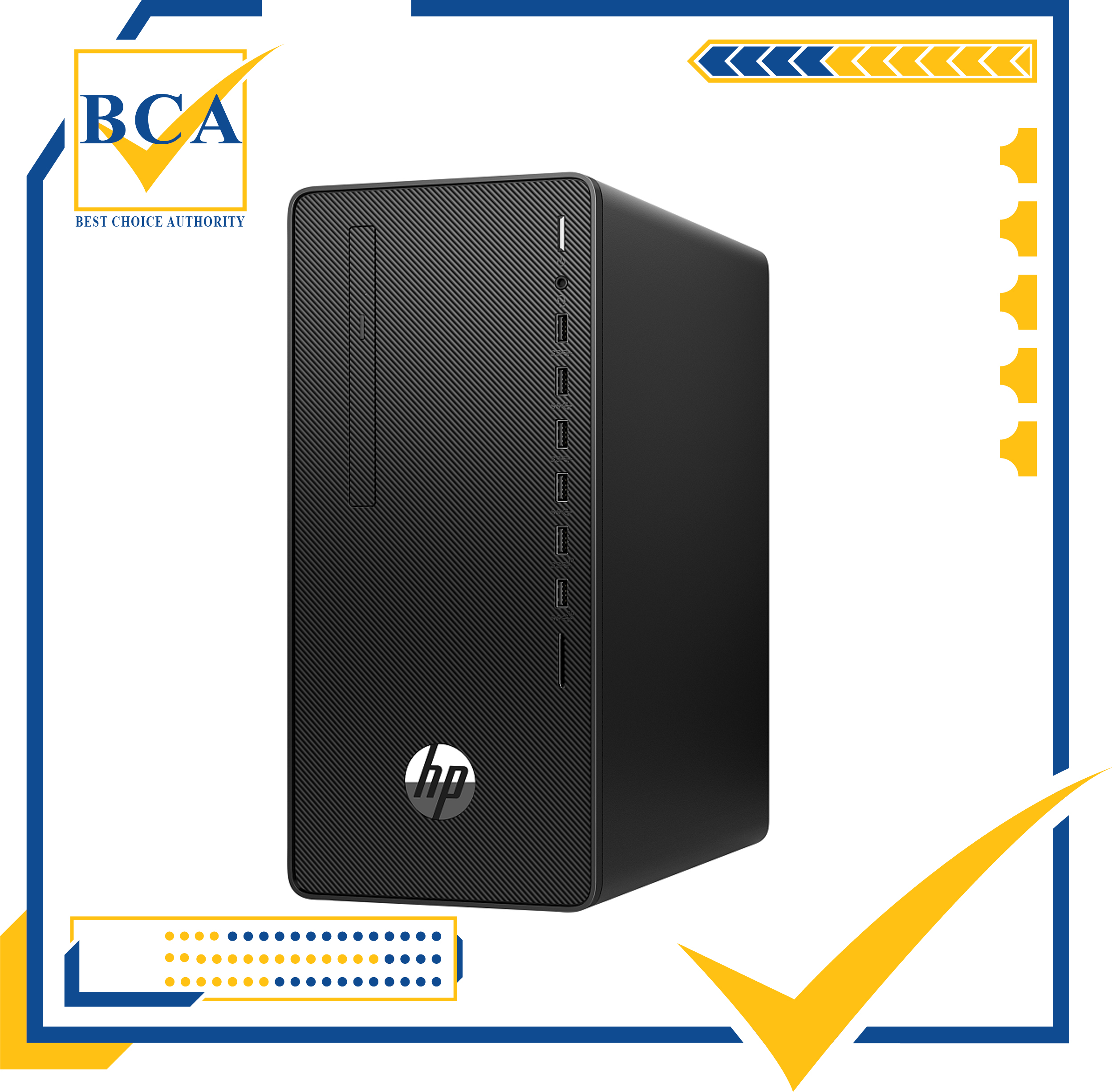 Máy tính để bàn HP 280 Pro G6 Microtower Core i7/8Gb/1Tb/DVD/Windows 10 home (1C7V7PA) -Hàng chính hãng