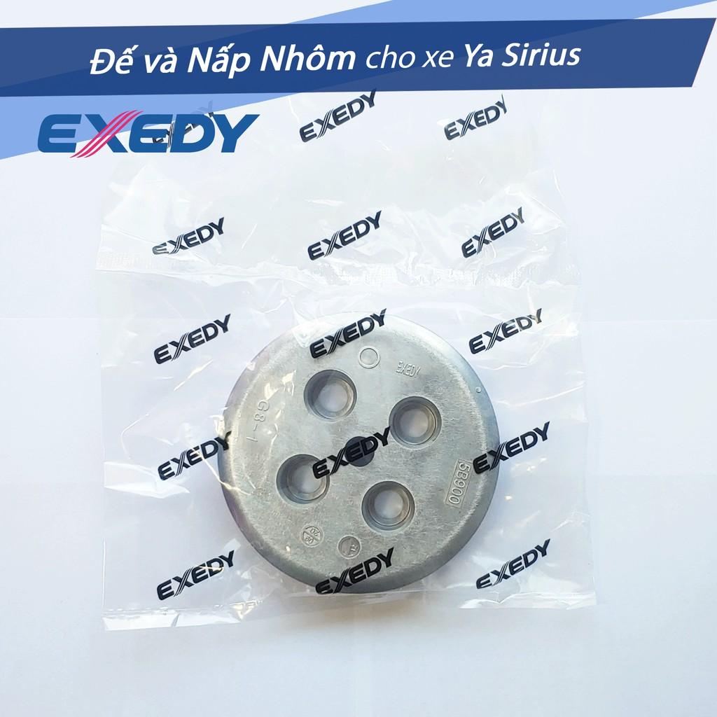 A1 Full bộ đế nhôm mặt ép nhôm Exedy Lá Bố Lá Sắt dùng cho xe Ya Sirius 110 Xăng Cơ