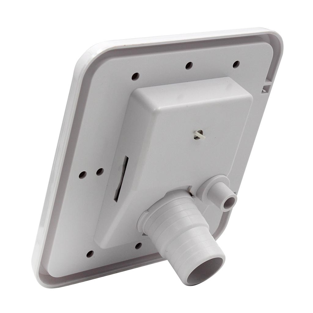 White Gravity City Water Inlet Fill The Bowl Hatch Lock RV Trailer # 1