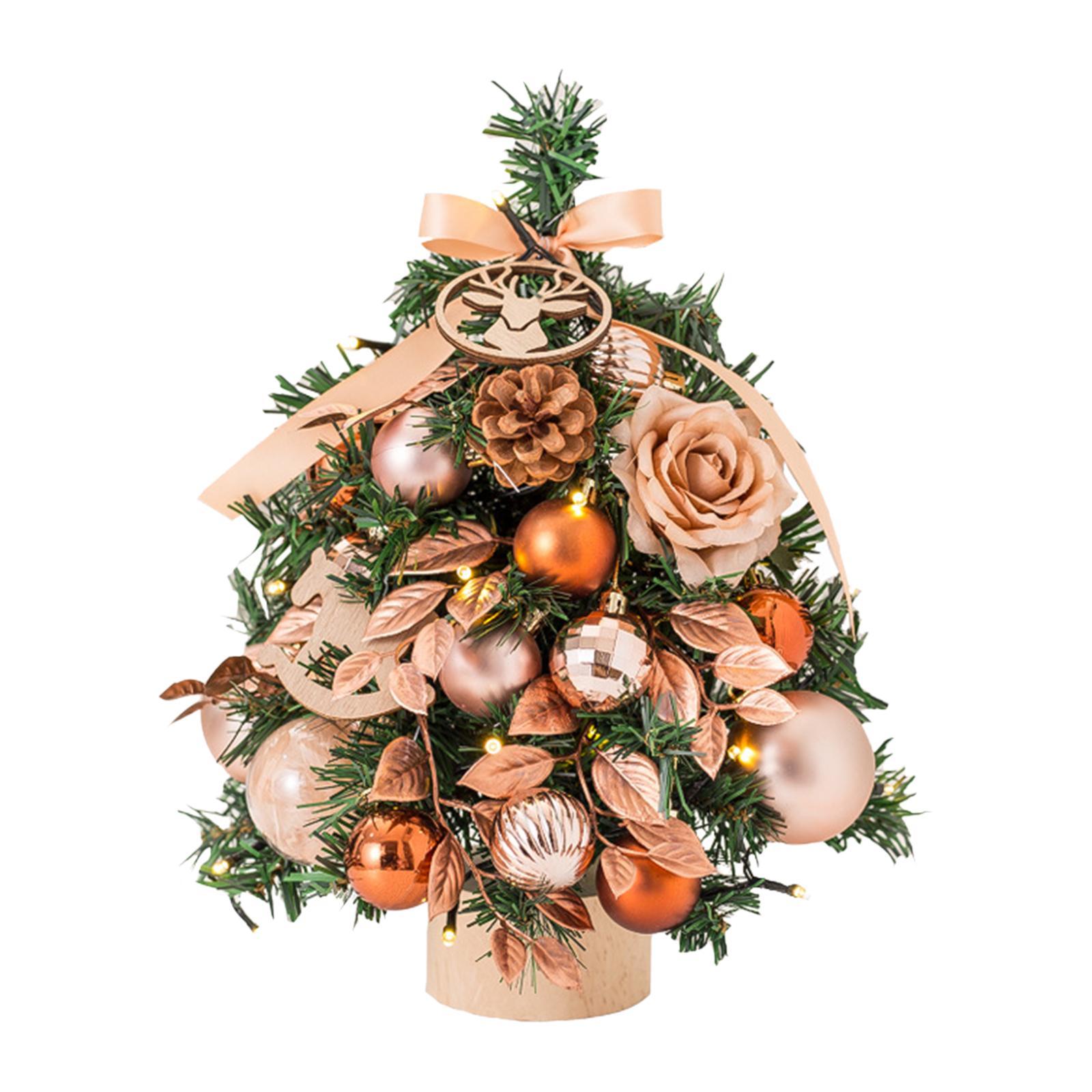 Cây Thông Giáng Sinh Để Bàn Treo Mini - 35Cm