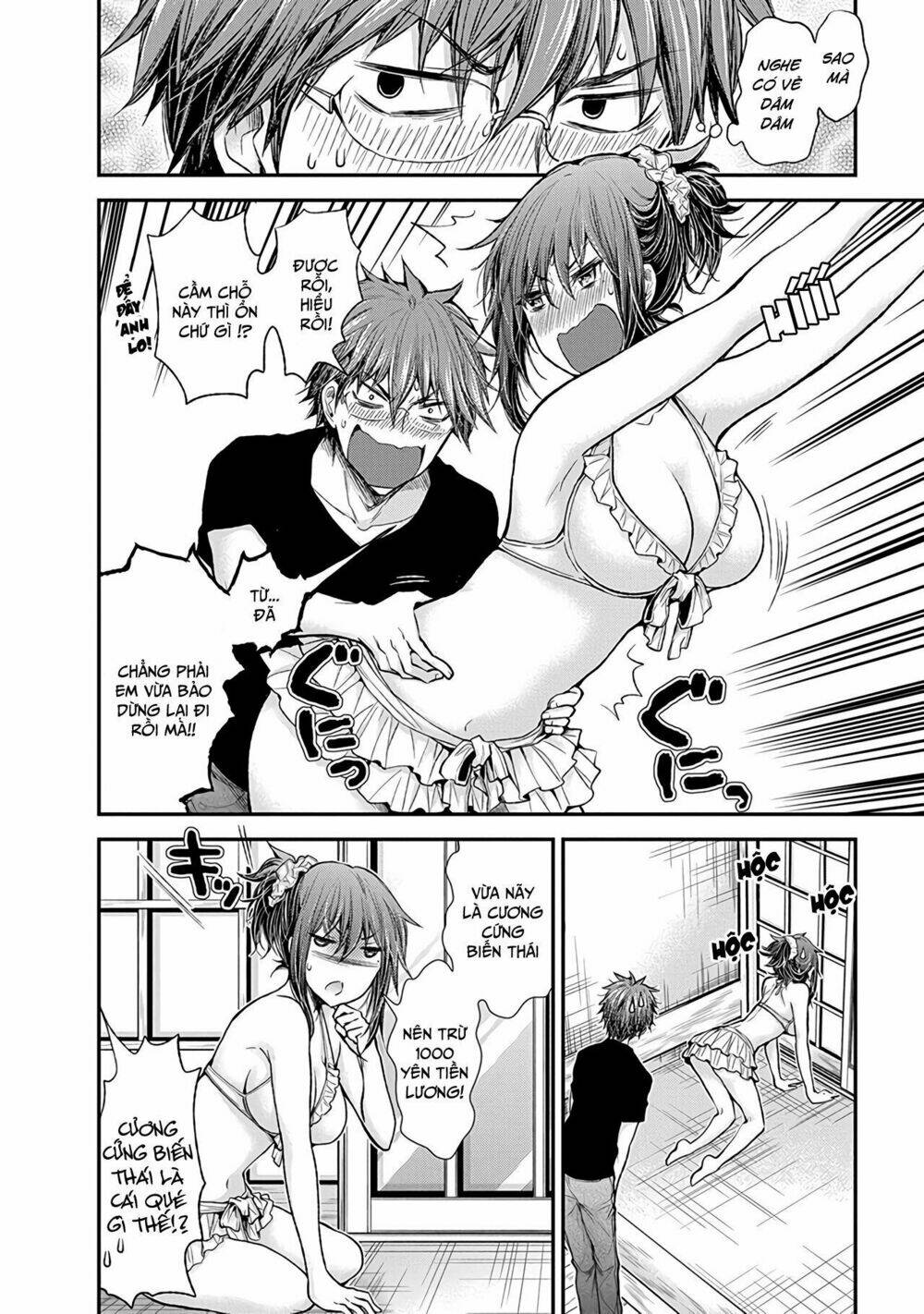 Henjo - Hen Na Joshi Kousei Amaguri Chiko Chapter 55 - Trang 14