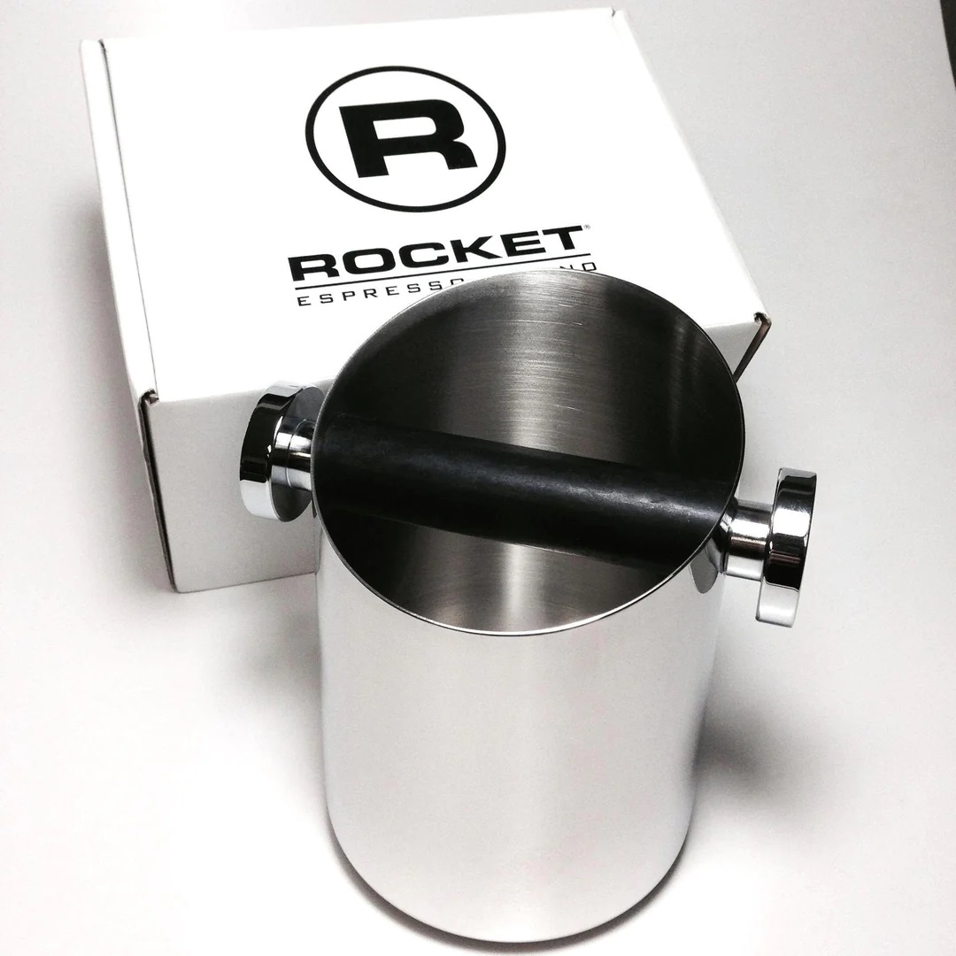 Hộp Đập Bã Cà Phê Espresso Rocket Stainless Steel Knox Box