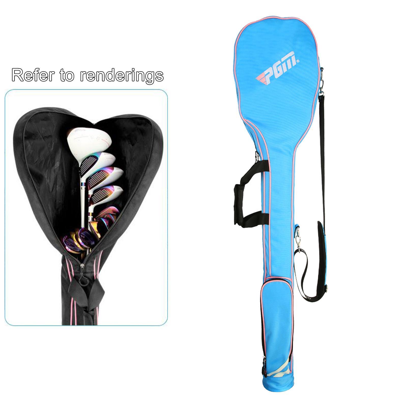 Golf Club Sunday Bag Course Practice 8-9 Clubs Pencil