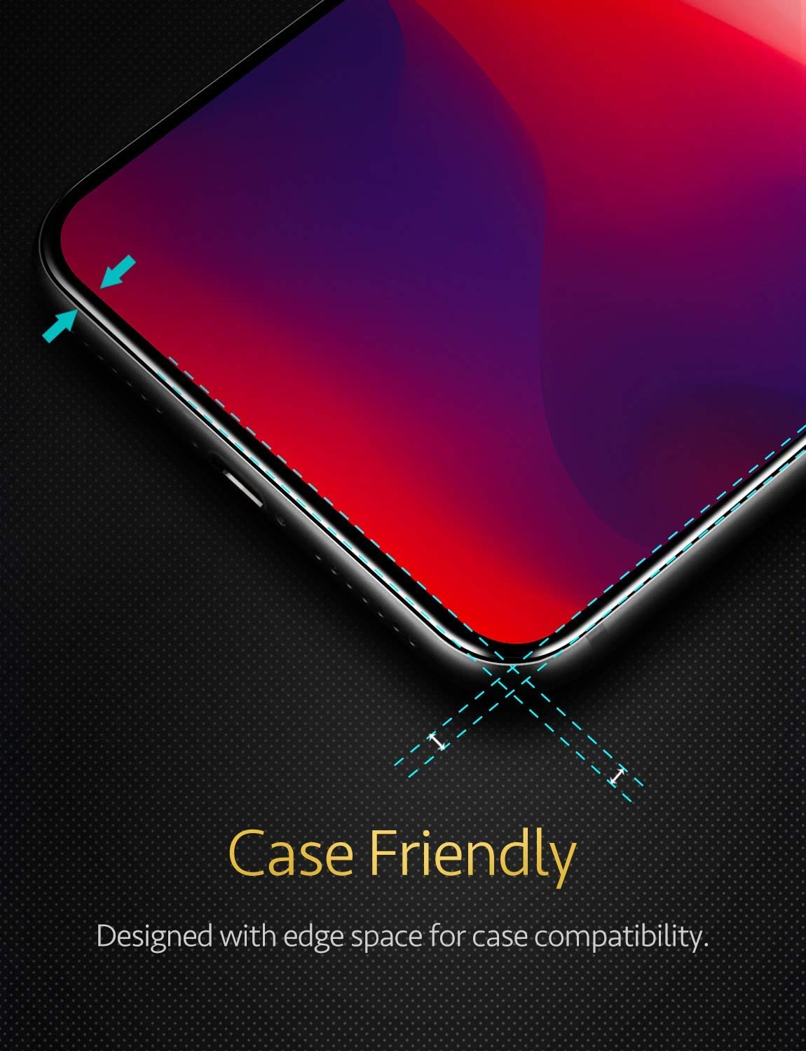 Miếng dán cường lực ESR iPhone X - Xs - Xs Max_Hàng Nhập Khẩu