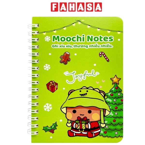 Sổ Lò Xo Moochi Christmas A6 - Kẻ Ngang - 160 Trang 80gsm - The Sun 04