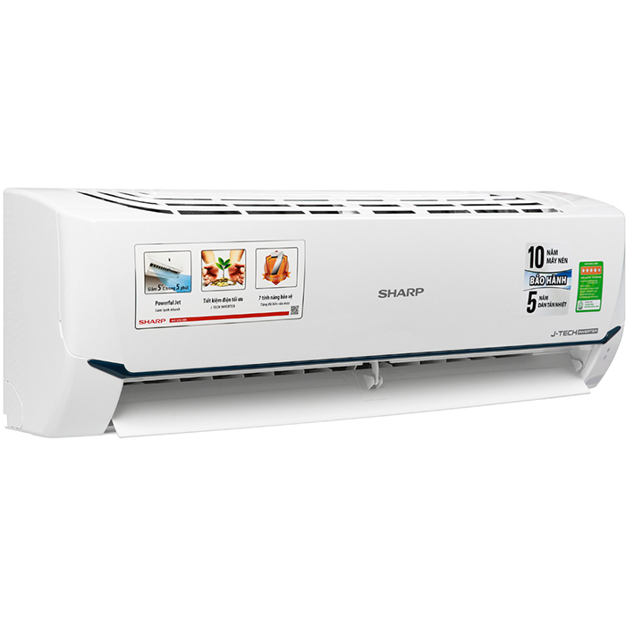 Máy Lạnh Inverter Sharp AH-X9XEW (1.0HP) - Hàng Chính Hãng - Chỉ giao tại Cần Thơ