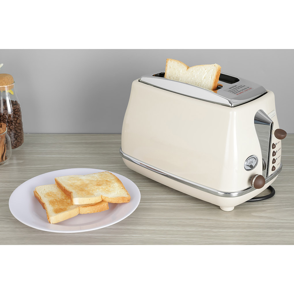 [Nhập CECAMP110KD5 giảm 110K] Máy nướng bánh mì Delonghi CTOV2103 - Hàng chính hãng