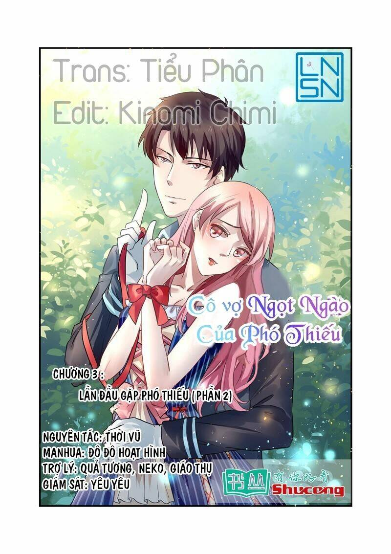 cô vợ ngọt ngào của phó thiếu chapter 3 1