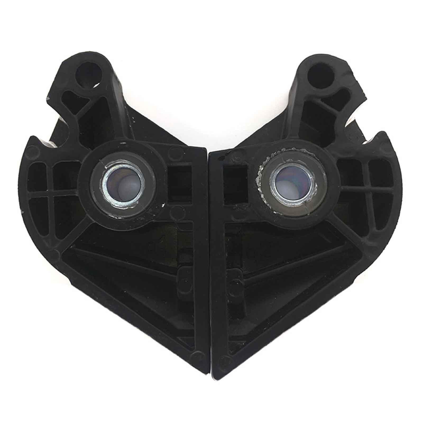 Folding Front Slide Black for Electric Scooter Durable Solid Aluminum Alloy Simple Design Fit for 8 Inch Electric Scooter Easy to Carry