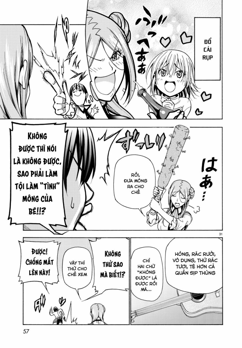 cô gái thích lặn - grand blue chapter 37 31