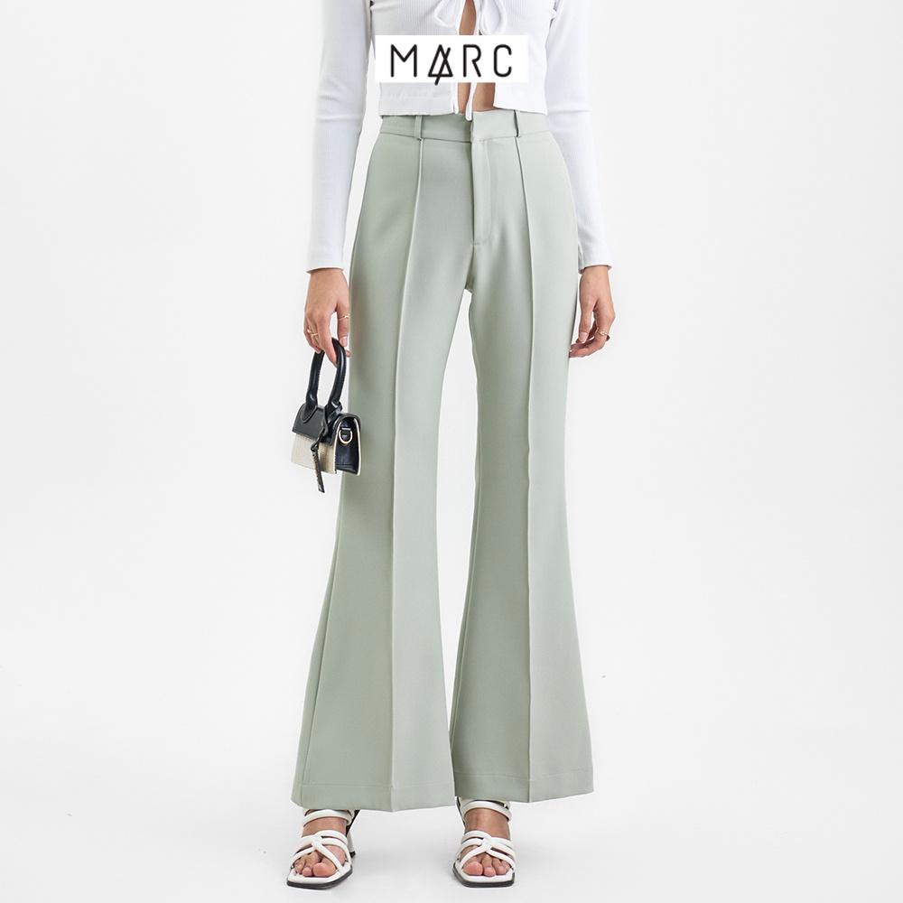 Quần ống loe nữ MARC FASHION xếp li trước FASH110922