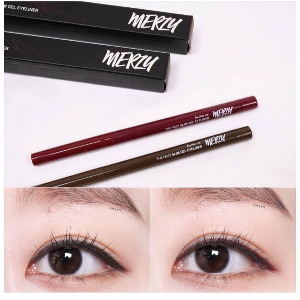 Chì Kẻ Mắt Siêu Mảnh, Chống Trôi Merzy The First Slim Gel Eyeliner 0,05g