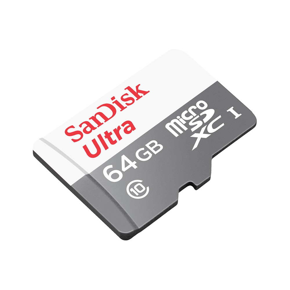 Thẻ Nhớ Sandisk Ultra 64Gb Chip AS Class 10 100MB/s - Hàng Chính Hãng