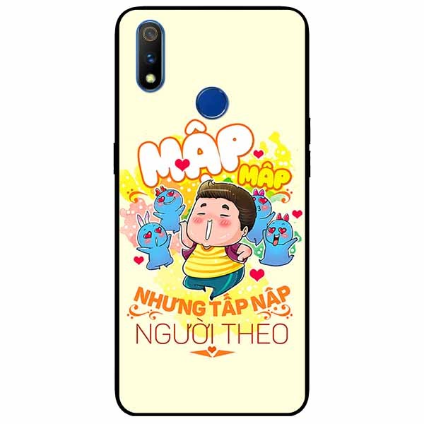 Hình ảnh Ốp lưng in cho Realme 3 Mẫu Mập Tấp Người Theo Nam