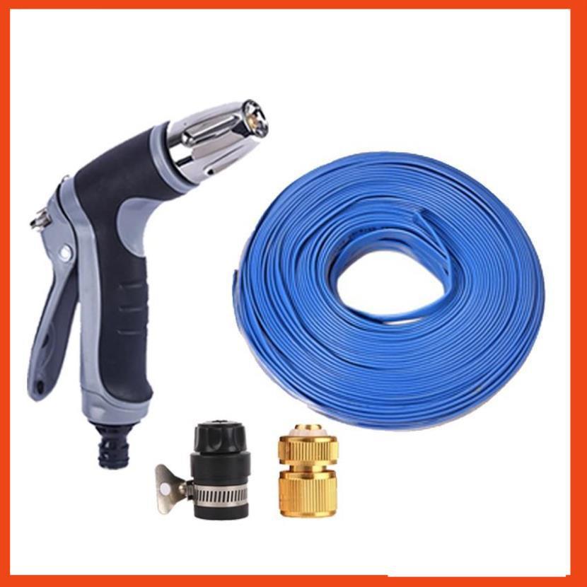 Bộ dây và vòi xịt tăng áp rửa xe tưới cây 15M  206817