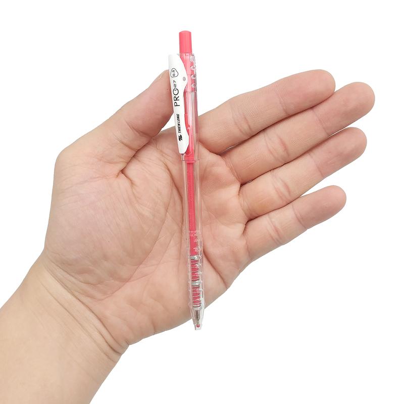 Bút Bi Pro 027 0.5 mm - Thiên Long TL-105 - Mực Đỏ