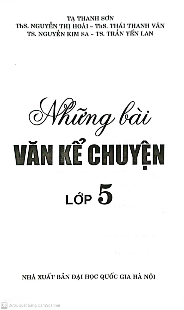 Những Bài Văn Kể Chuyện Lớp 5