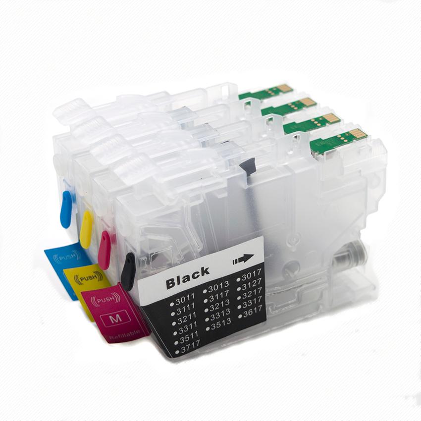 LC3317 LC3319 LC3311 LC3313 Hộp mực nạp tiền với chip cho anh trai MFC-J5330DW J5730DW J6530DW J6730 J6930DW J491 890printer