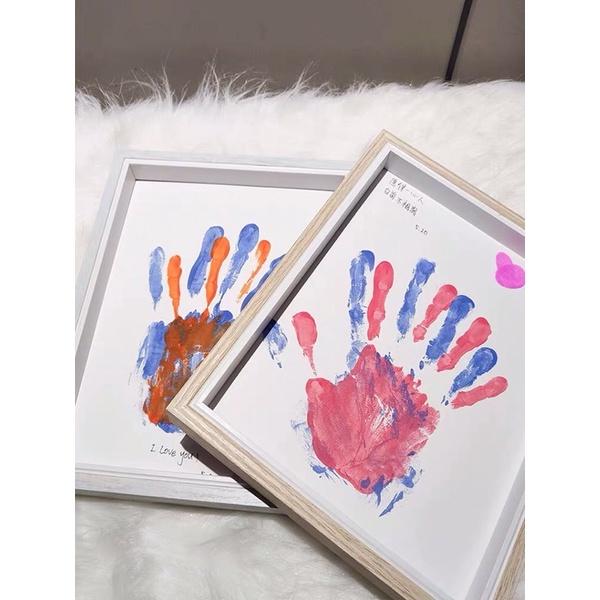 Tranh in bàn tay cho các cặp đôi đồ chơi handmade quà tặng tình yêu