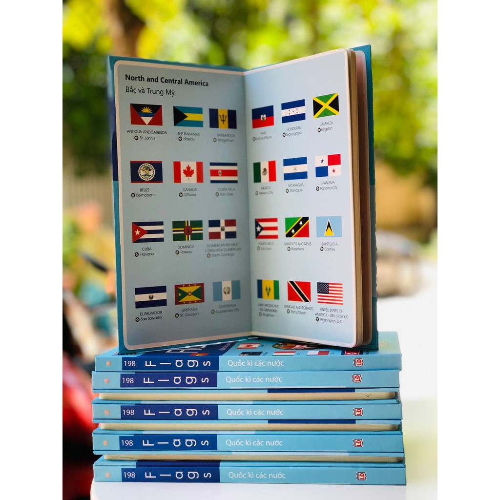 Sách: 198 Flags – 198 Quốc kỳ các nước