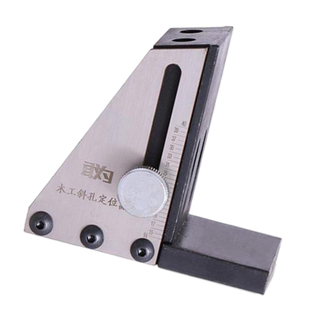 Pocket Hole Jig Tool Set Step Drill Bit Woodworking Joint Carpentry Tool Kit