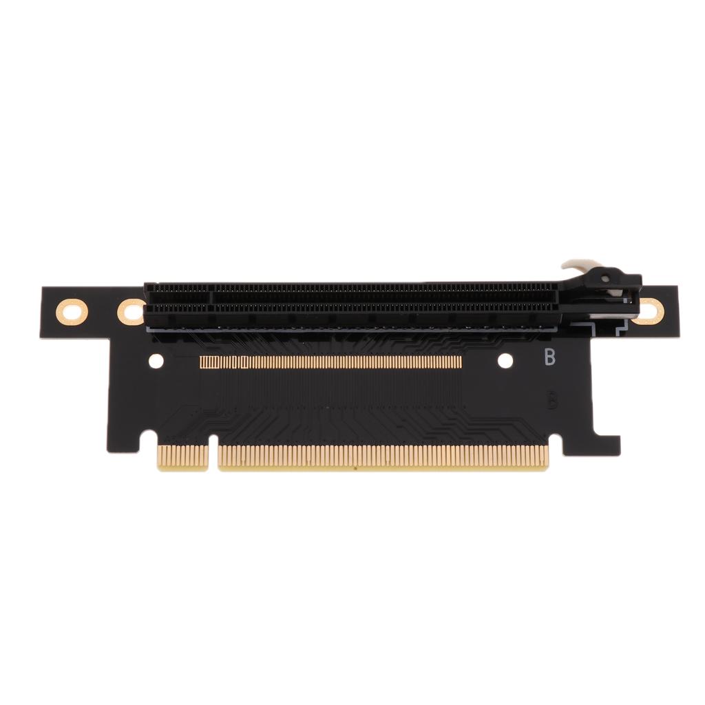 Thẻ Riser Bộ Chuyển đổi PCI Express 16X 90 độ Cho Khung Máy Chủ Máy Tính 2U