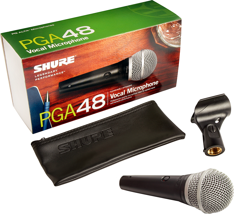 Micro Shure PGA48 - Hàng Chính Hãng