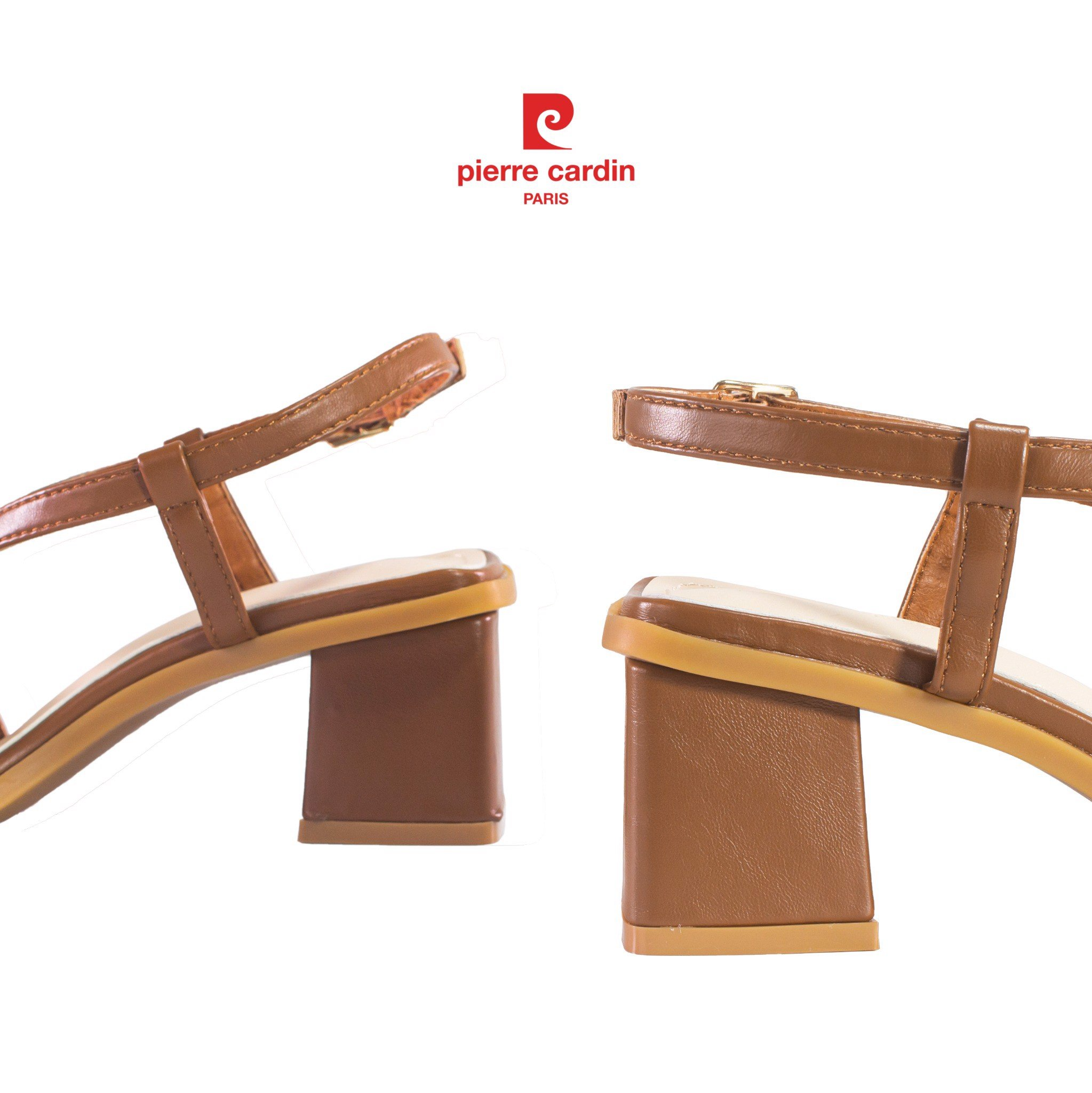 Giày cao gót nữ đế vuông, cao 5cm Pierre Cardin - PCWFWSG 219