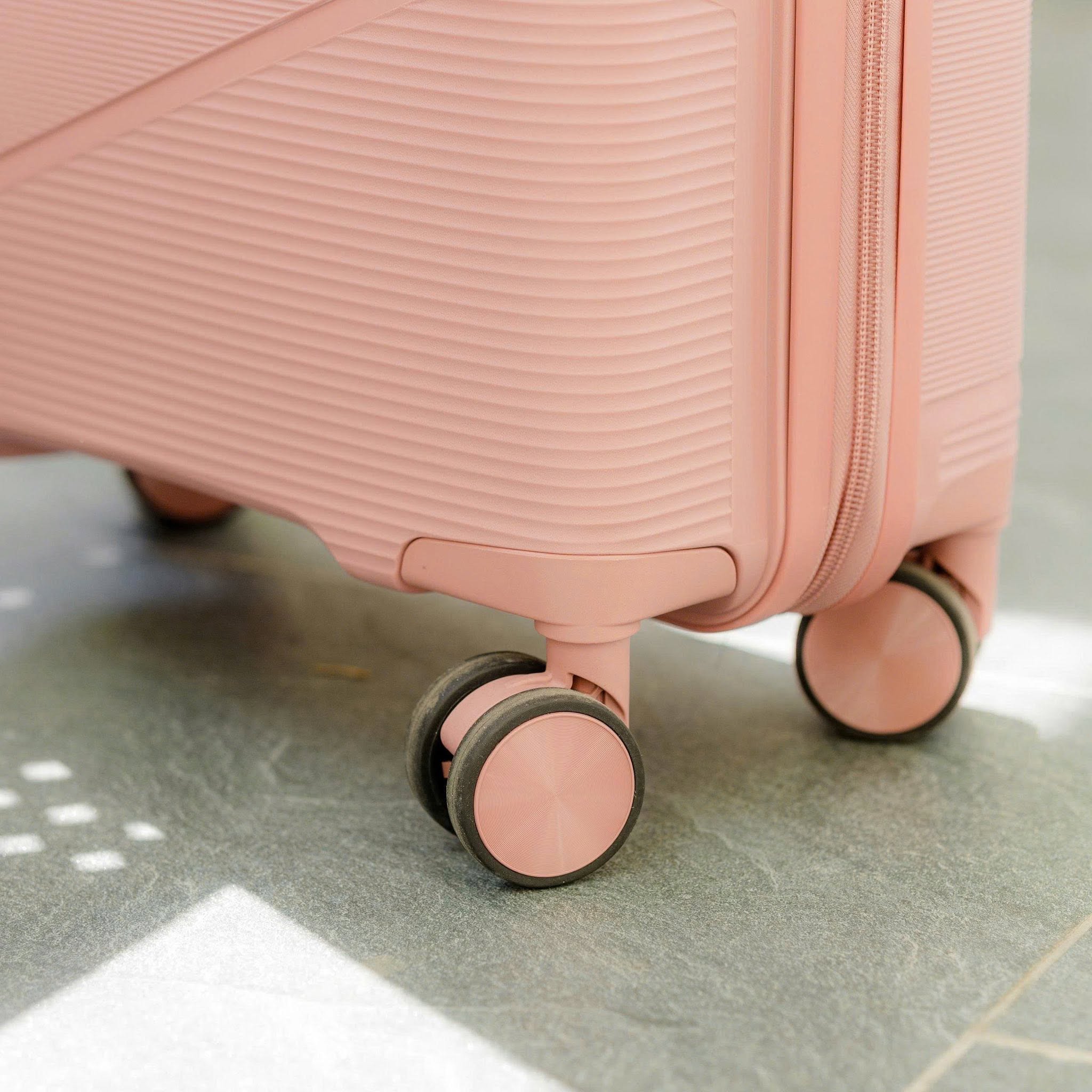 Vali kéo du lịch xách tay có khóa số Kalpen Travel Zone 20 inch G30 bánh xe xoay 360 độ chuẩn Đức