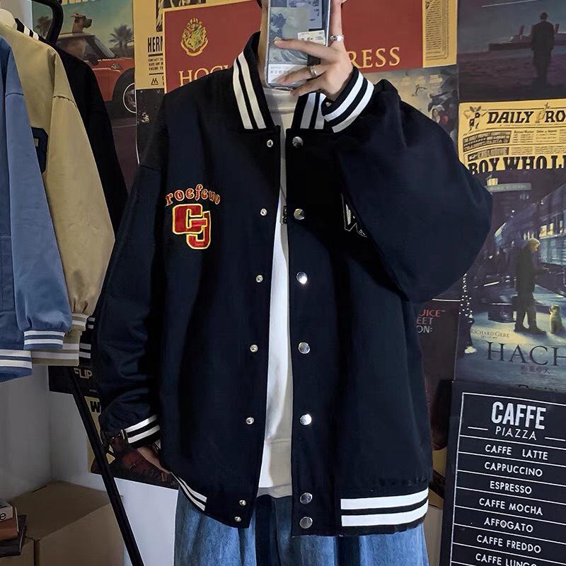 Áo khoác dù bomber nam 2 lớp hoạ tiết chữ logo cực ngầu chống nắng tốt của shop