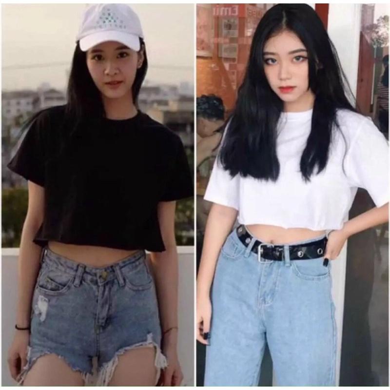 ÁO CROPTOP TRƠN