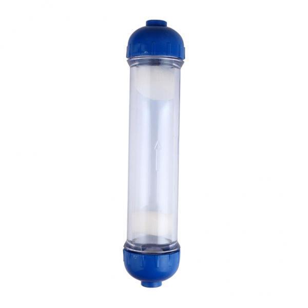 2X Clear Water Filter Housing Empty Bottle DIY Filter Shell Tube Inline Filter