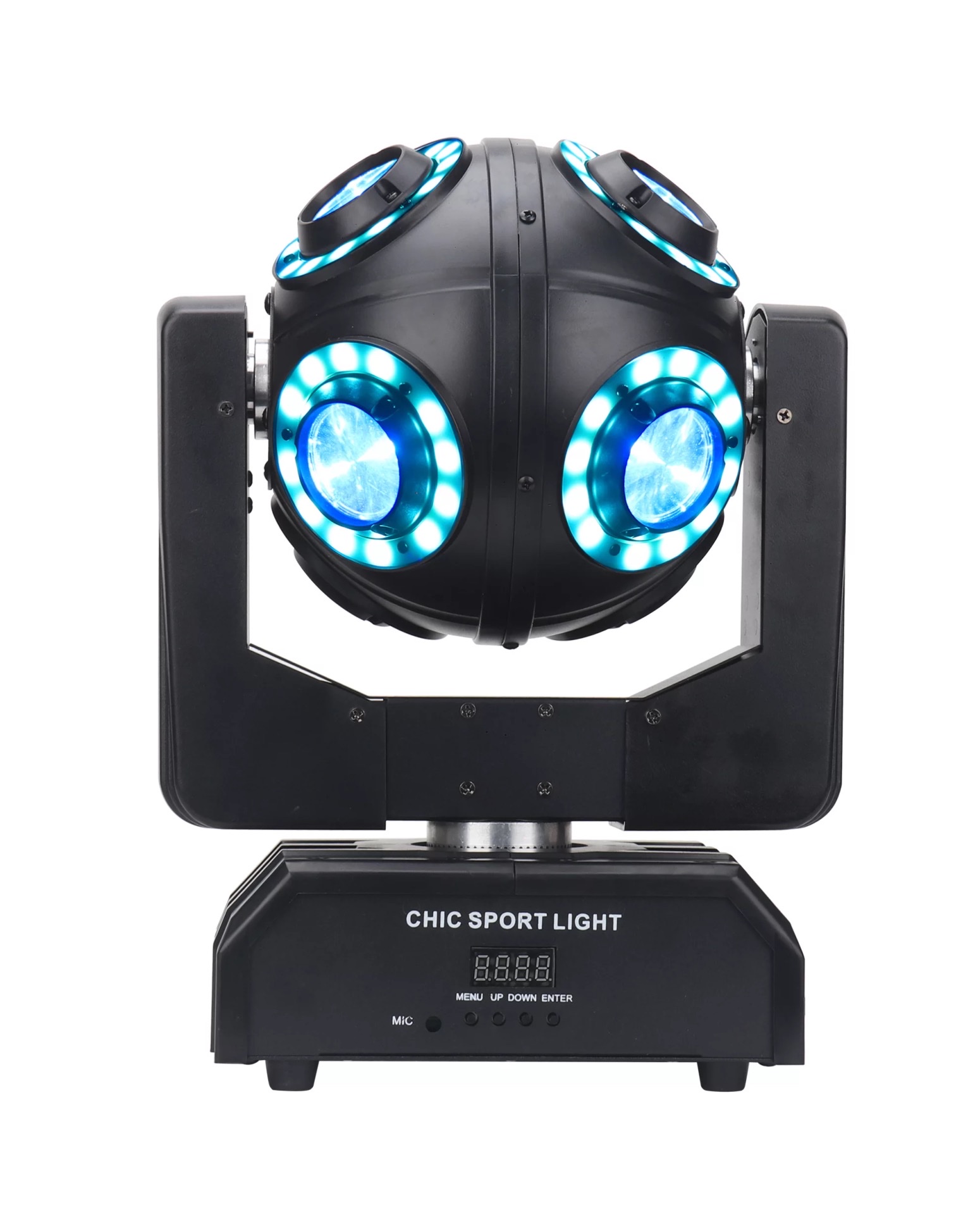 ĐÈN MOVING 8 MẮT LED - THÍCH HỢP DÙNG TRONG DISCO , CLUB , DJ.