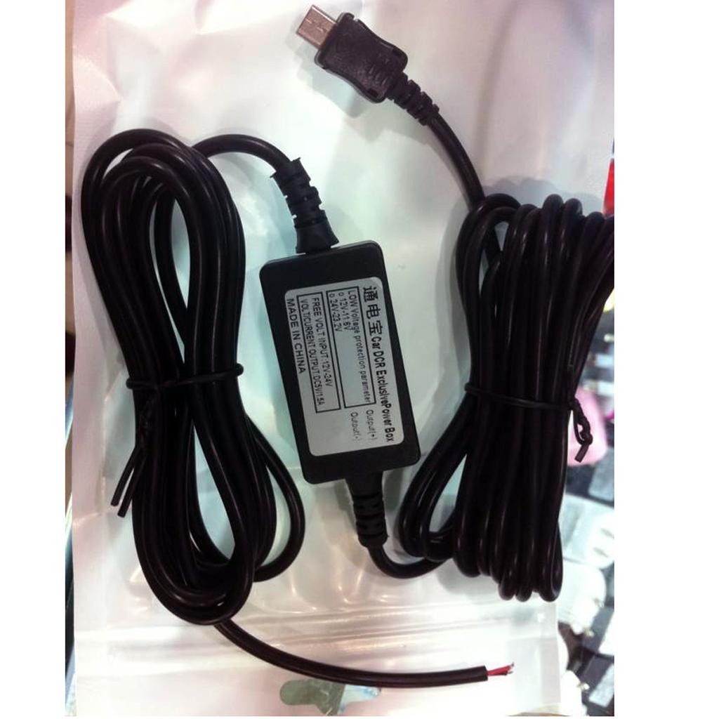 New Micro Adapter Cable Kit For Camera Car Dashboard DVR Video Recorder