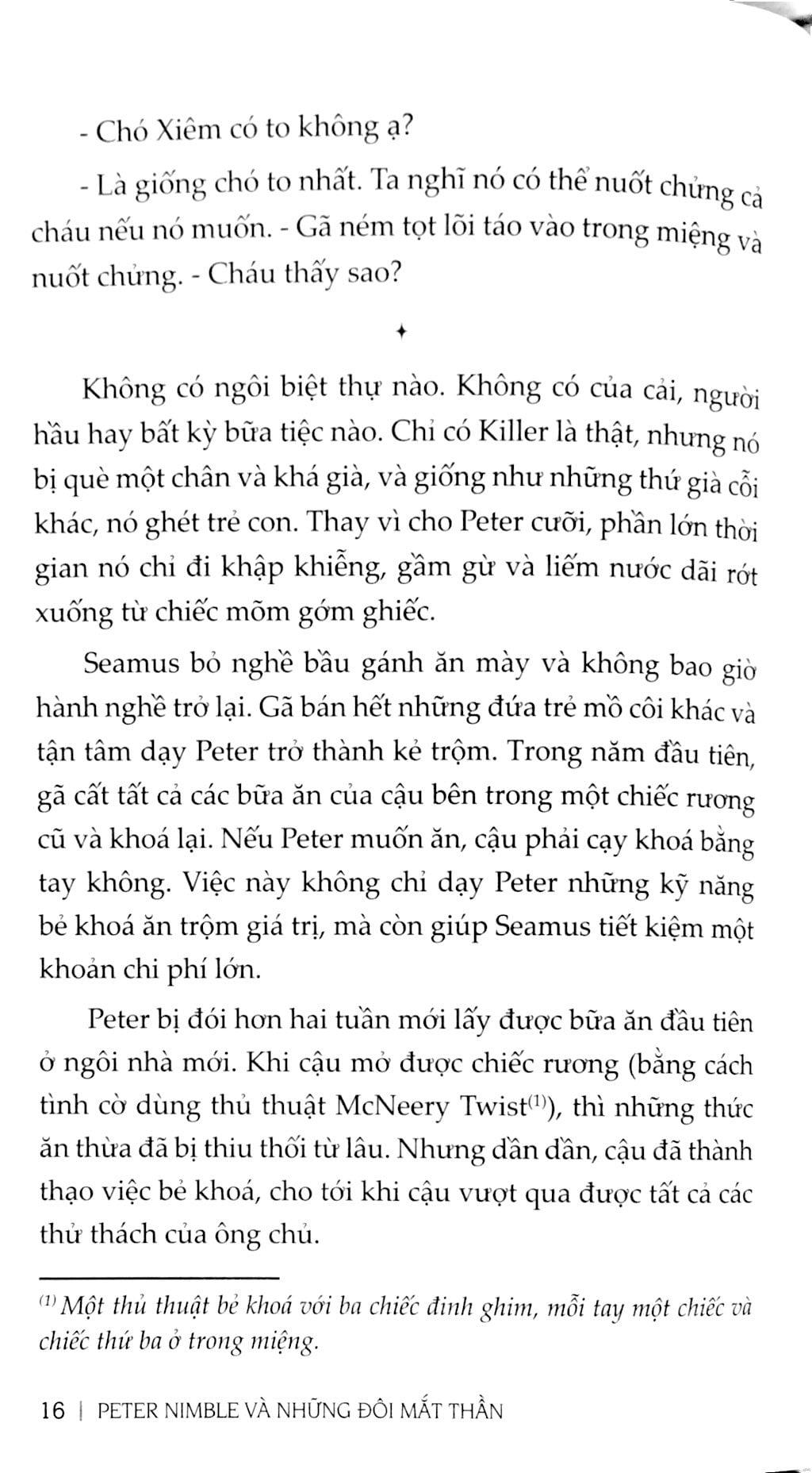 Sách Peter Nimble &amp; Những Đôi Mắt Thần