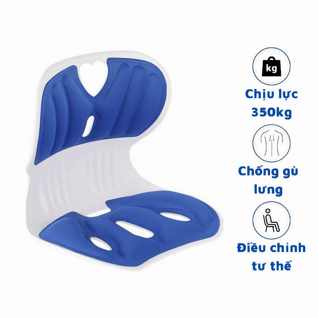 Ghế tựa lưng thái học cao cấp KG710 điều chỉnh tư thế ngồi chống gù lưng, đau mỏi, định hình cột sống, dùng cho trẻ em, học sinh, văn phòng ( Tặng kèm 1 món quà giá trị ngẫu nhiên ) - Hàng chính hãng