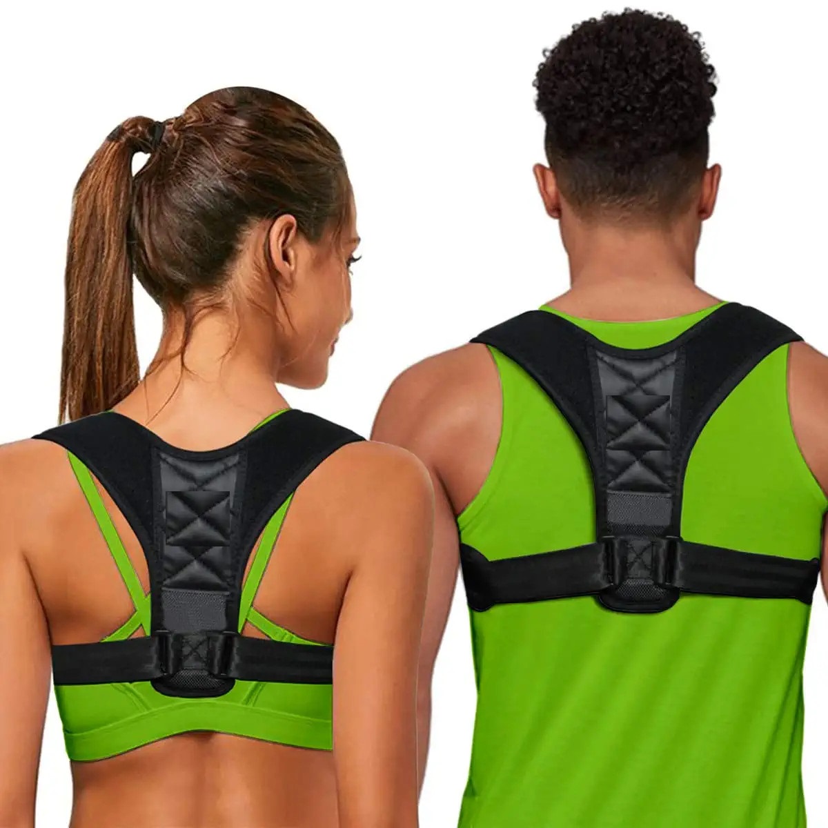 Posture Corrector for Women and Men - Invisible & Adjustable Upper Back Brace for Clavicle Support - Effective Straightener and Providing Pain Relief from Neck, Back, Shoulder - Đai chống gù lưng - Hàng chính hãng DoDoDios