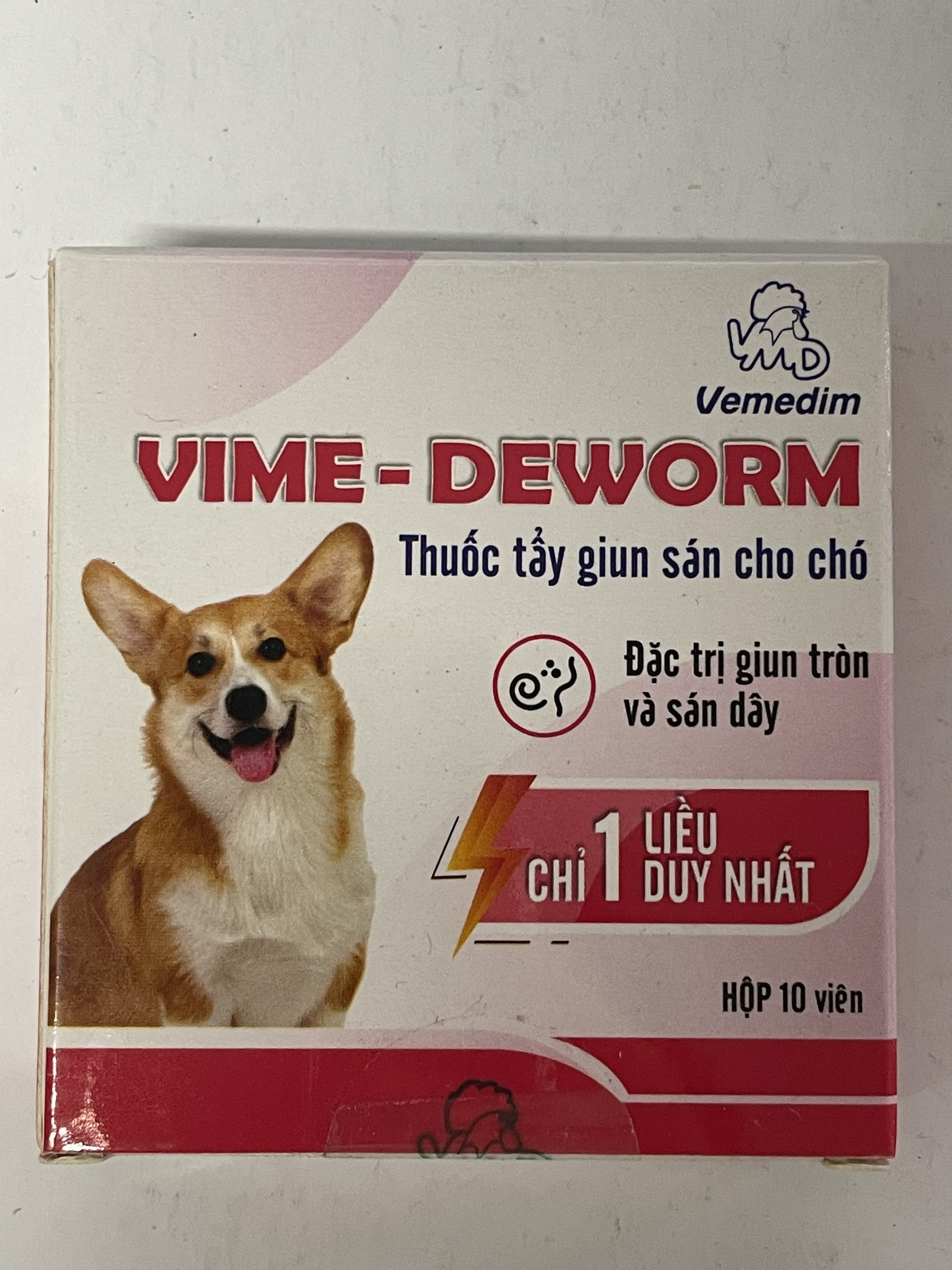 DEWORM - ĐẶC T.R.Ị GIUN TRÒN VÀ SÁN DÂY CHO CHÓ