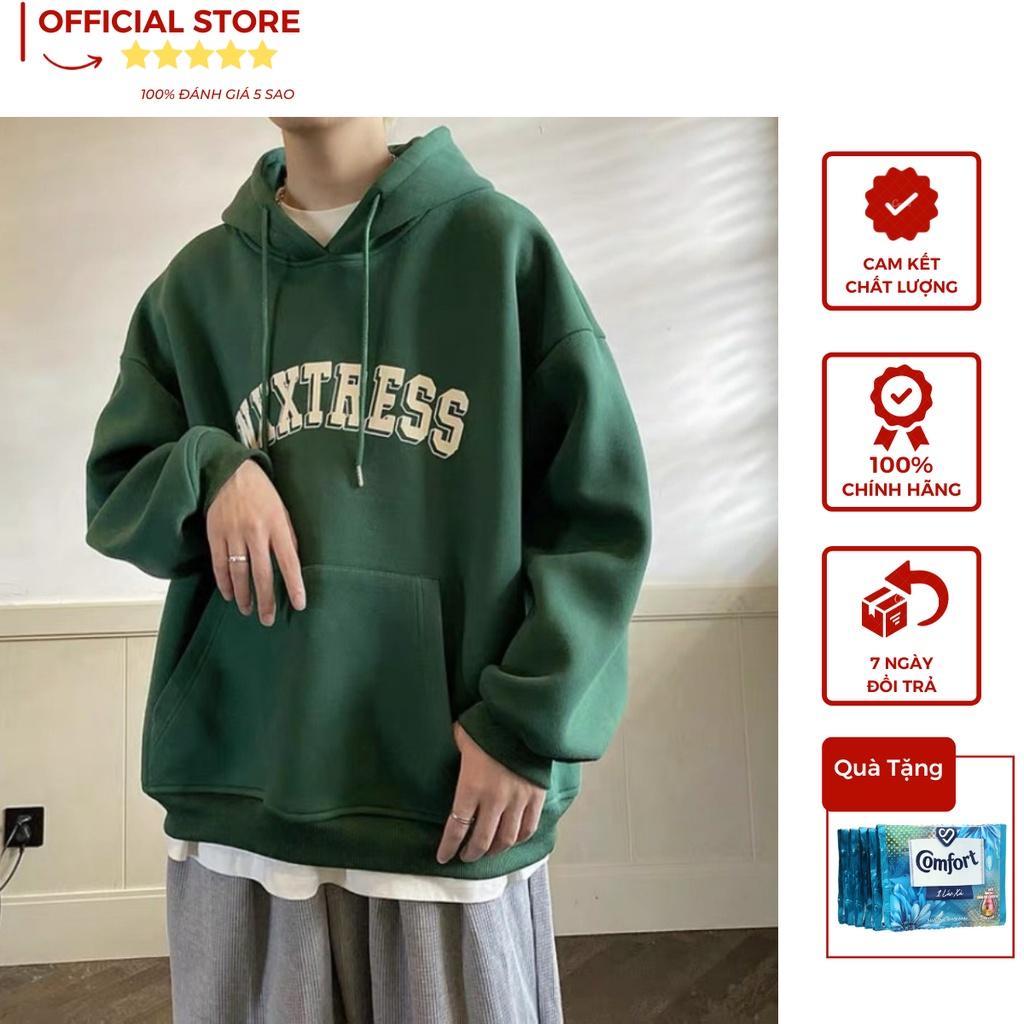 Áo khoác hoodie nam nữ chất nỉ cotton dày dặn