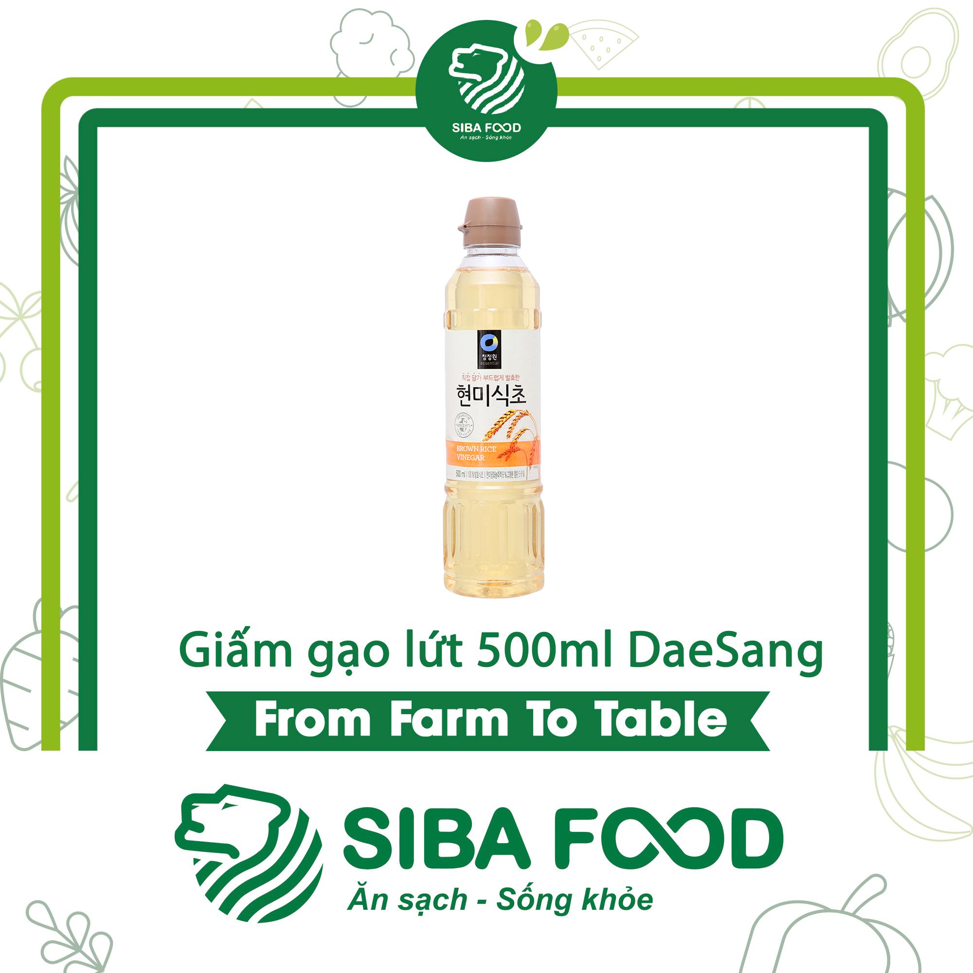 Giấm gạo lứt 500ml