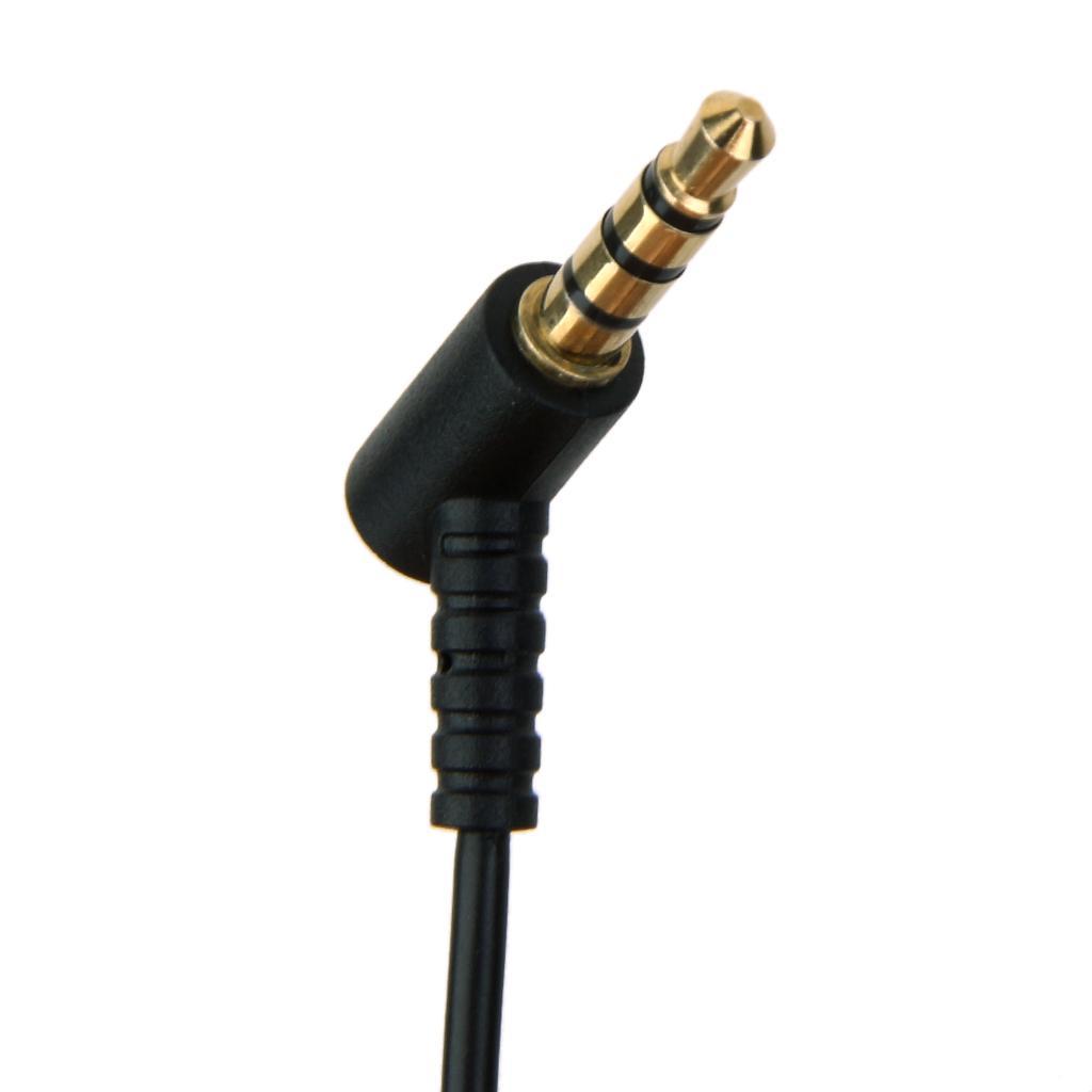 Generic 3.5mm Replacement Extension Audio Cable Cord for QC2 QC15 Headphone With Microphone