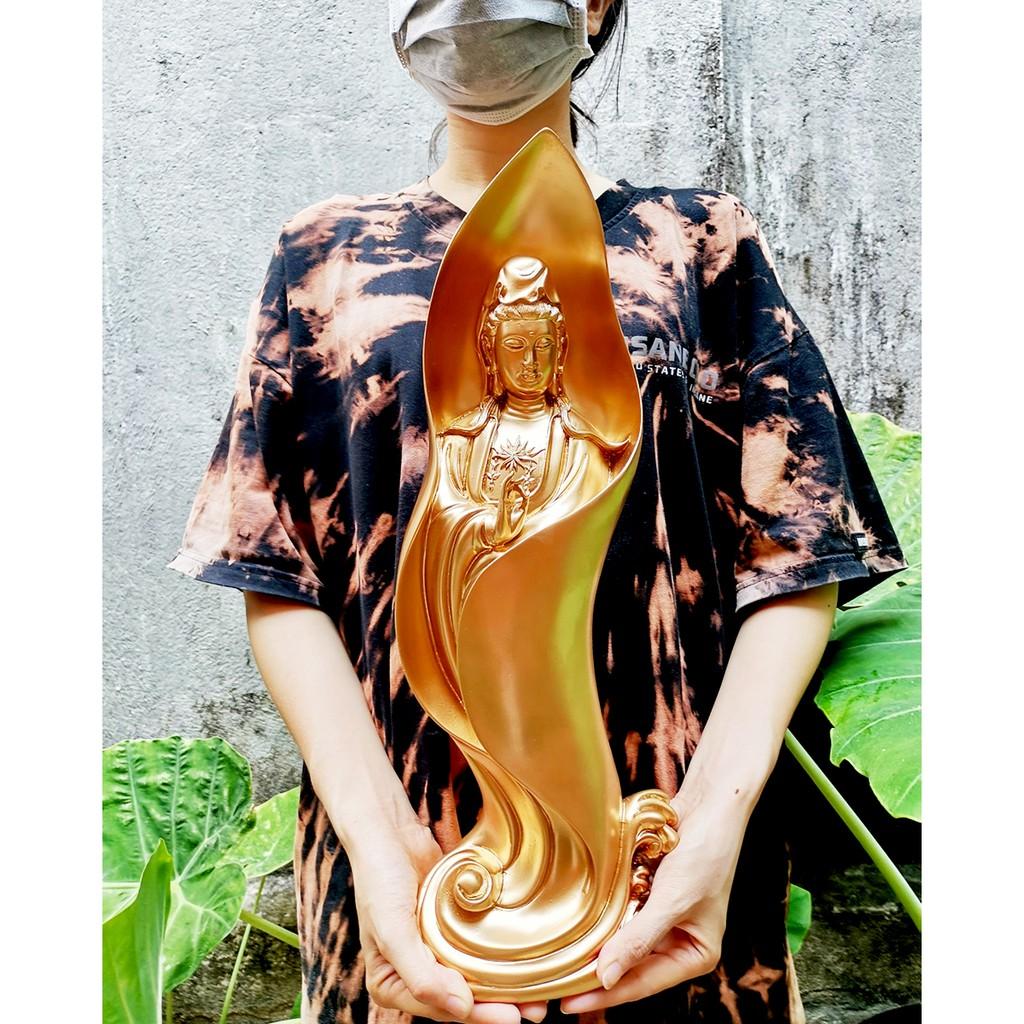 Tượng Mẹ Quan Âm cao 46cm trang trí nội thất nhà cửa- phong thủy- thờ cúng